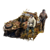 Schwimmwagen Com Duas Figuras - Resina - Escala 1/35