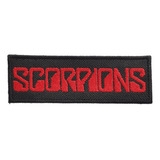 Scorpions Patch Bordado Termocolante Bandas Rock Metal