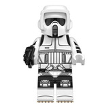 Scout Trooper Personagem Star Wars Blocos Boneco