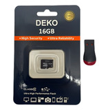 Sd Card 16gb Memoria Classe 10 Deko Speed 2 Em 1