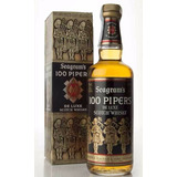 Seagram's 100 Pipers De Luxe Scotch