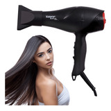 Secador De Cabelo 110v Taiff Profissional Black Potente Íon