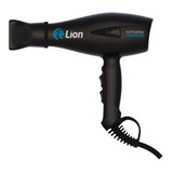 Secador De Cabelo Profissional Lion Tutti Silenciar Cor Preto 220v