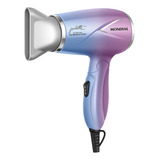 Secador De Cabelo Travel By Juliette Mondial Sct-ju-03 Cor Azul/rosa 110v/220v