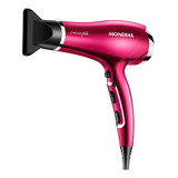 Secador De Cabelos Mondial Chrome Pink Line Sc-36