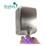 Secador De Mãos Com Sensor Para Alto Fluxo Banheiro 1250w 220v