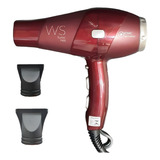 Secador Ws Turbo 7900 Profissional Hair Products 220 2300w Cor Bordô 220v