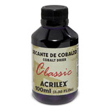 Secante De Cobalto 100ml Acrilex Acelerador De Secagem