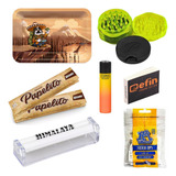 Seda Piteira Dichavador Bandeja Silly Dog Clipper - Kit 420