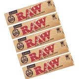 Seda Raw Classic King Size - Kit Com 5 Uni 32 Folhas Cada