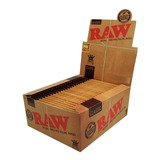 Seda Raw Classic King Size Slim Original Caixa 50 Unidades