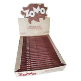 Seda Zomo Marrom Natural Slim Brown Com 25 Livretos Atacado.