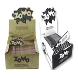 Seda Zomo Rolling Paper Natural 3 Brown E 2 Preta C/50 Cada