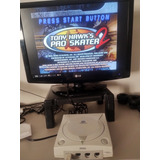 Sega Dreamcast Funcionando, Controle Cabos E