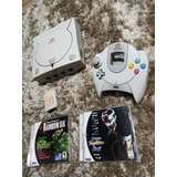 Sega Dreamcast Lindão + 2 Jogos Originais Em Perfeito Estado
