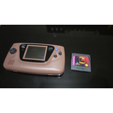 Sega Game Gear Marrom + Capacitores Novos +  Display Ips + Jogo Mortal Kombat