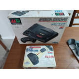 Sega Mega Drive Na Caixa Japonês Preto + Controle Sem Fio