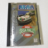 Sega Rally Sega Saturn Original Americano Longbox