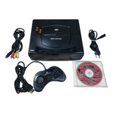 Sega Saturn Modelo 1 Americano Completo E Funcionando 100% G1