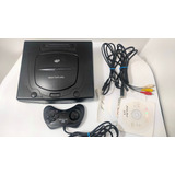 Sega Saturn Tectoy Destravado Chaveado Funcionando Cabos Controle Jogos
