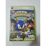 Sega Superstars Tennis Xbox 360 Mídia Física Seminovo