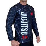 Segunda Pele Rash Guard Jiu-jitsu Camisa Proteção Térmica