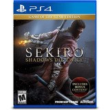Sekiro Shadows Die Twice Game Of The Year Edition Activision Ps4 Fsico
