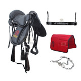 Sela Australiana Completa, Manta, Freio Inox, Peitoral Frete