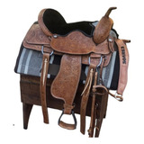 Sela Completa Com 2 Barrigueiras - Sela Para Ranch Sorting