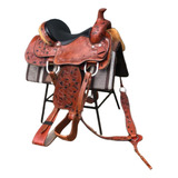 Sela Quarto De Milha Com Manta Americana Luxuosa Para Cavalo
