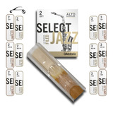 Select Jazz Sax Alto 1 Palheta Filed Unfiled Daddario Rico