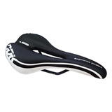 Selim Ddk-3733 Snake Vazado Mtb Speed 270x140mm Preto/branco