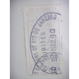 Selo Brasil - Fiscal - 2000 Rs - 1890 - Império Do Brazil