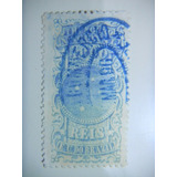 Selo Brasil - Fiscal - 4000 Rs - Thesouro Nacional - 1896