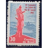 Selo Brasil,4°cent. Rio De Janeiro1965,mint.ver Descrição.