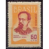 Selo Brasil,arte/cent.pintor Horácio Horta 1953,mint. Descr.