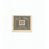 Selo Brasil,taxa Devida,20 Réis 1919,mint.ver Descrição.