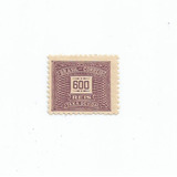 Selo Brasil,taxa Devida,600 Réis 1942,mint.ver Descrição.