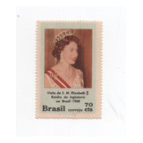 Selo Brasil,visita Da Rainha Da Inglaterra Ao Brasil 1968