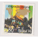 Selo C-843 - Formação Da Etnia Bras. Imigração Italiana