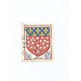 Selo França,lote Selo Brasões/armas 1962,usado.ver Descr.
