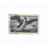 Selo França,selo Aéreo Mitologia,100f 1947,yvert Pa 18,usado