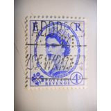 Selo Inglaterra - Rainha Elizabeth Il - 4 Pence - 1955 /1957