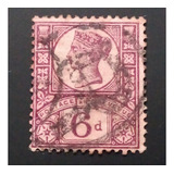 Selo Inglaterra C 100 Anos 1887/1900 Lote 1289