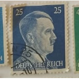 Selo Raro Terceiro Reich - Hitler 25 Segunda Guerra Mundial
