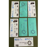 Selo Ticket Bilhete Metrô Paris Antigo Usado Sncf Ratp