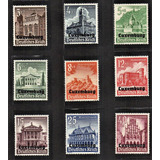 Selos Alemanha 1941 Luxemburgo Luxemburg Série Completa