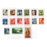 Selos Alemanha 1947 Mi#1/15 - Renânia Rheinland-pfalz