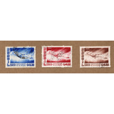 Selos Antigos Do Brasil 1956 - Serie 14 Bis Santos Dumont