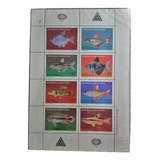 Selos Argentina - Fauna - 1ª Folha Peixes Água Doce - 1987